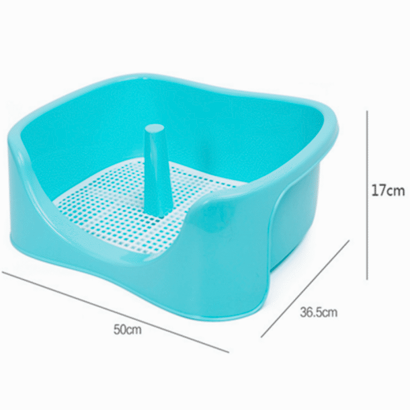 Yarım Kapalı Yavru Köpek Tuvalet Eğitim Seti 50x36,5x17cm