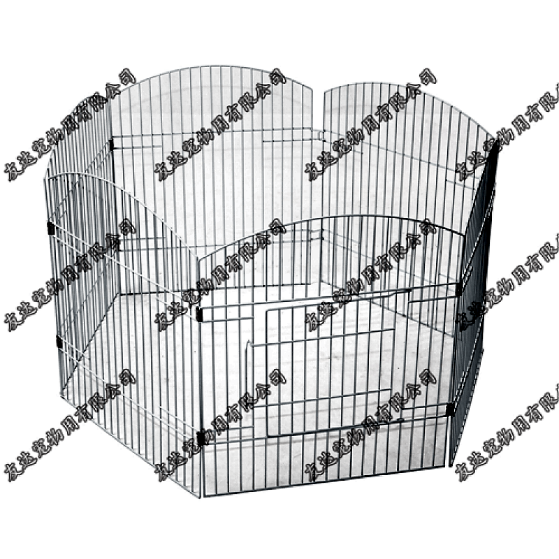 Köpek Oyun Alanı Çit  43x51 cm (6 Parça)