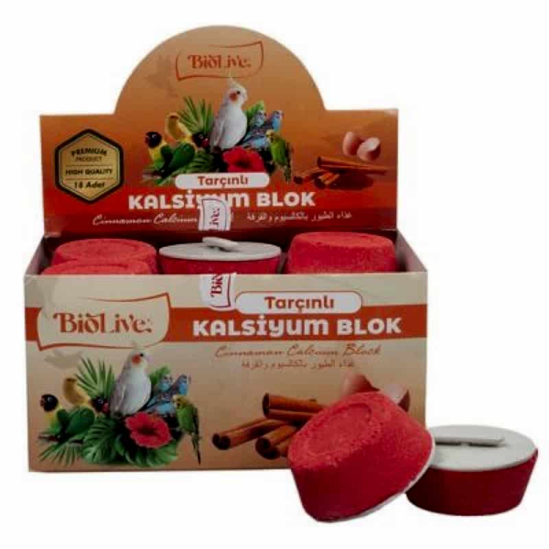 BİOLİVE TARÇINLI KALSİYUM BLOK