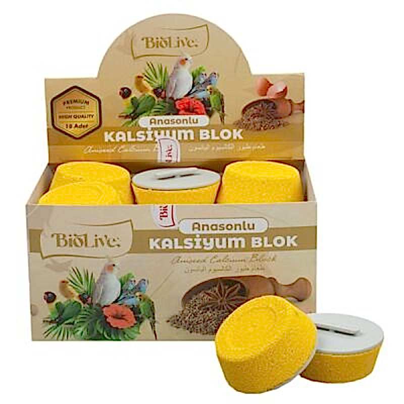 BİOLİVE ANASONLU KALSİYUM BLOK