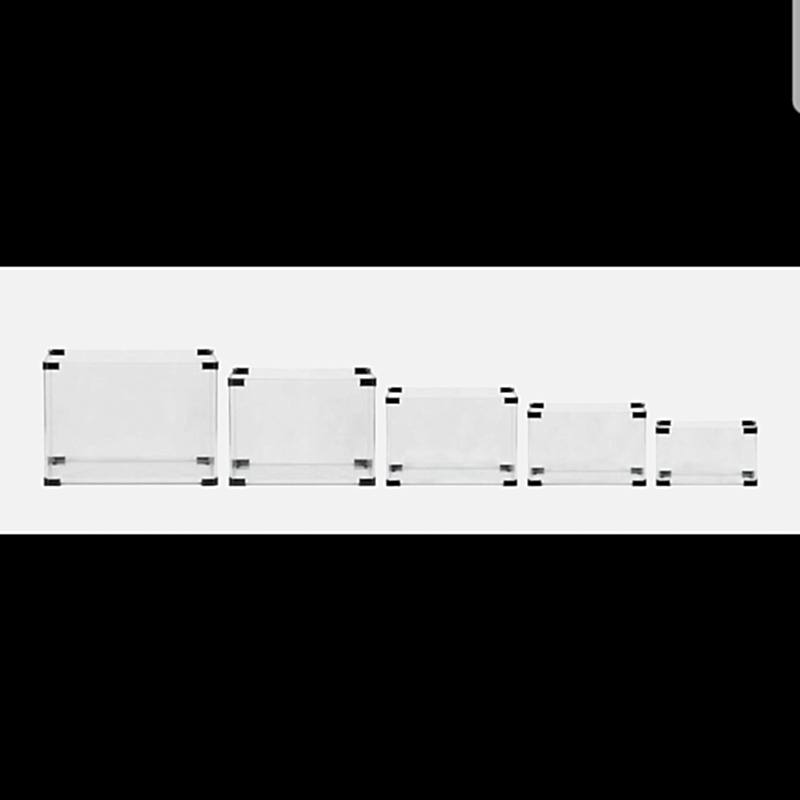 Oval Kesim İthal Cama Cam Akvaryum 50X30X35Cm 4Mm