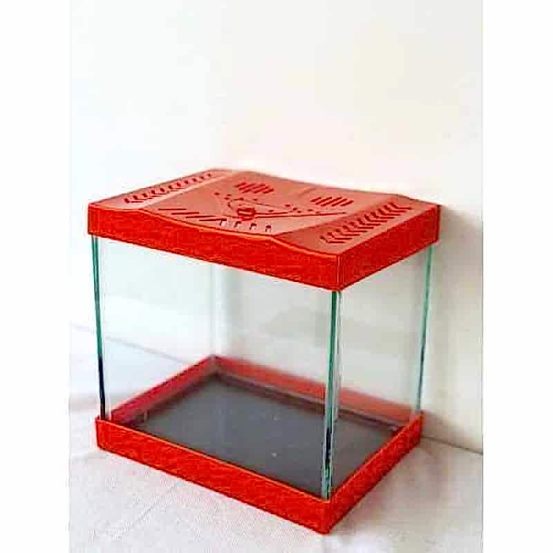 MİNİ AKVARYUM RENKLİ KAPAK 20*15*20