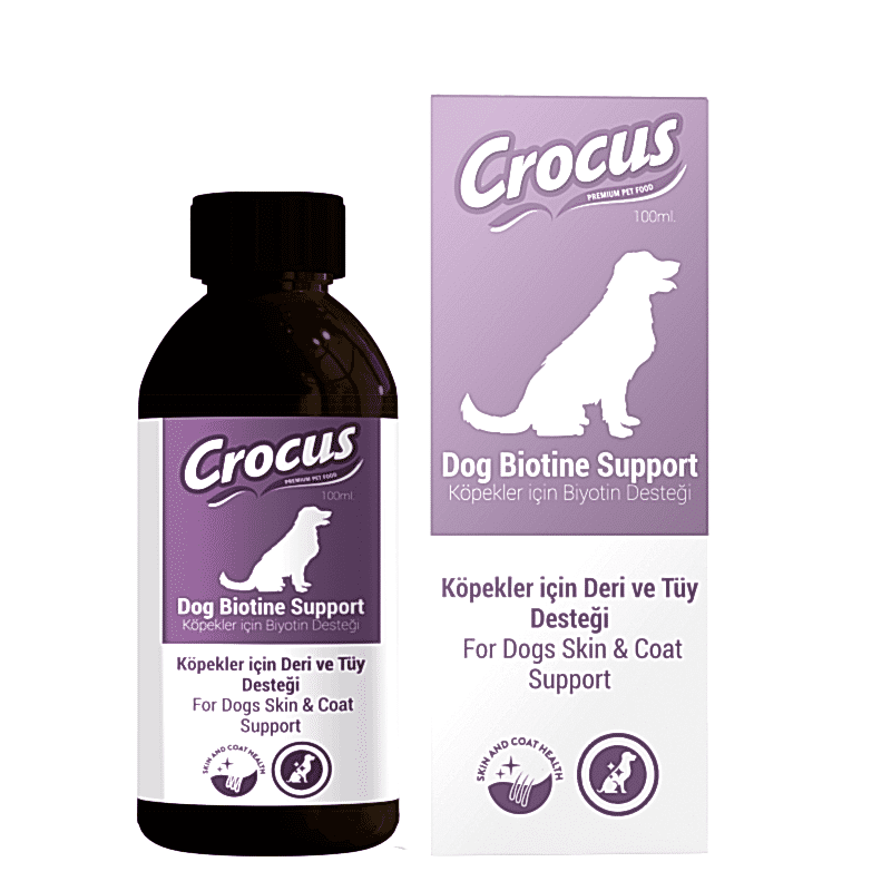 Crocus Biotine Support Deri ve Tüy Sağlığı Köpek Damlası 100 ML