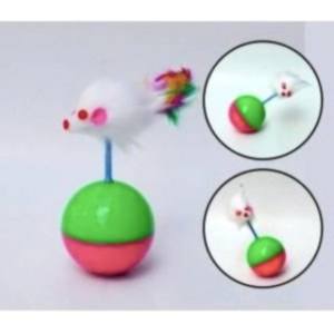 Fareli Hacıyatmaz Kedi Oyuncağı