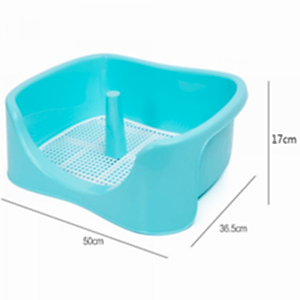 Yarım Kapalı Yavru Köpek Tuvalet Eğitim Seti 50x36,5x17cm