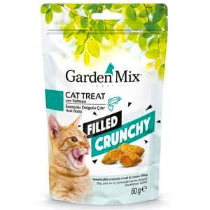 Garden Mix Somonlu İçi Dolgulu Kedi Ödülü 60 Gr