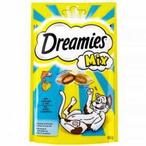 Dreamies Mix Balıklı Yavru ve Yetişkin Kedi Ödülü 60 Gr
