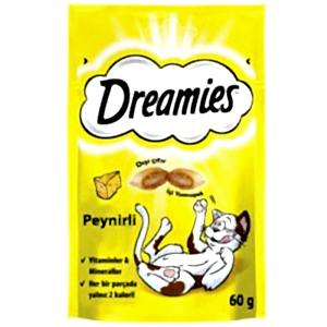 Dreamies With Cheese Peynirli Kedi Ödülü 60 Gr