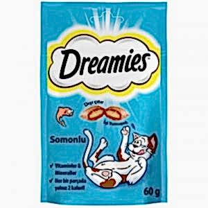 Dreamies With Somonlu Kedi Ödülü 60 Gr