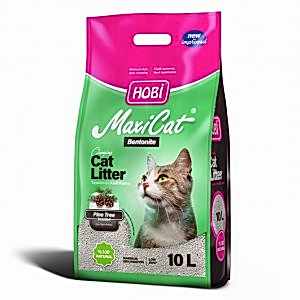 Hobi Maxicat Çam Kokulu Bentonit Kedi Kumu 10 Litre
