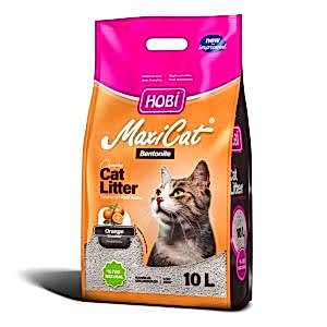 Hobi Maxicat Portakal Kokulu Bentonit Kedi Kumu 10 Litre