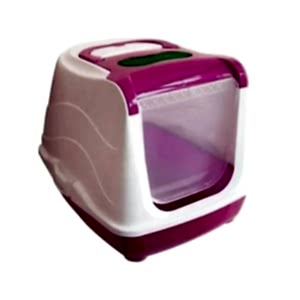 Mio Kapalı kedi Tuvaleti 36x49x39 Cm Pembe