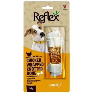 Reflex Tavuk Etli Düğüm Kemik Köpek Ödülü 40gr