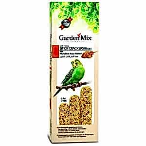 Garden Mix Platin Ballı Muhabbet Kuşu Krakeri - 3'lü Paket