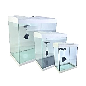 45 CM LAMBALI LÜX AKVARYUM 45*26*40 BEYAZ