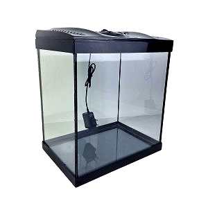 22 Cm Lambalı Lüx Akvaryum 22*14*25 SİYAH