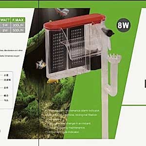 Venusaqua VS502HF Akvaryum Şelale Filtre 8 Watt